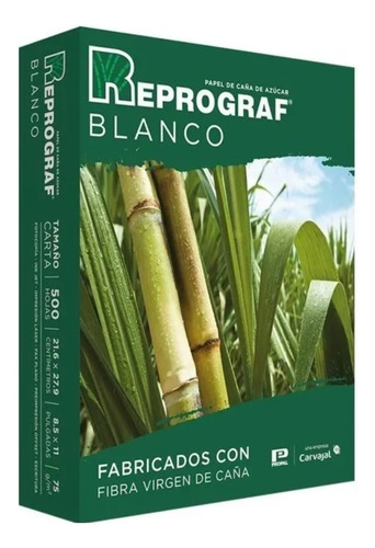 Resma Reprograf Carta Bond De 500 Hojas De 75g Blanco Flex