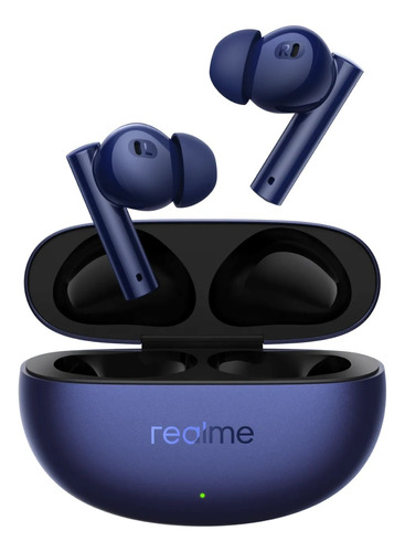 Audifonos Bluetooth Realme Buds Air 5 Earbuds Azul Oscuro 