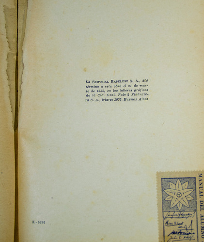 Manual Del Alumno Bonaerense - Año 1955 - Peron - Peronismo (Usado)
