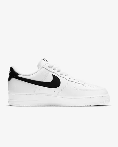 Nike af1 negras con blanco sale
