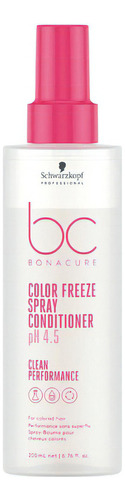 Spray Acondicionador para Cabello Teñido Bonacure Schwarzkopf Color Freeze 200 Ml