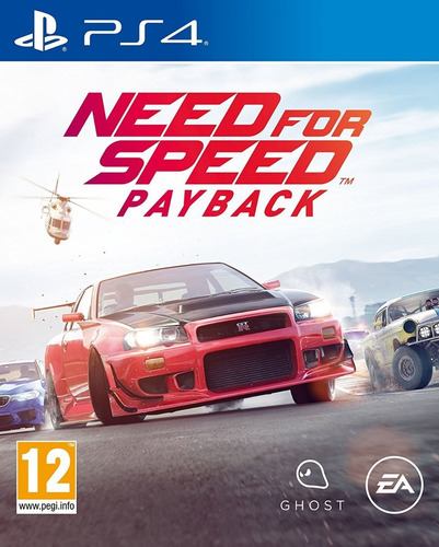 Need For Speed + Rivals + Payback - Ps4 - Digital - Manvicio