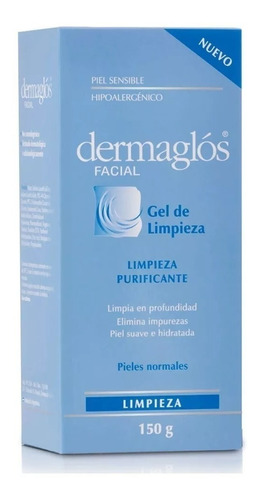 Dermaglos Facial Gel De Limpieza Purificante Piel Sensible X 150 Grs