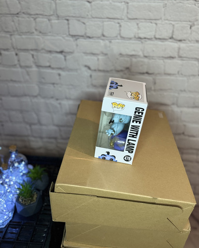 Funko Pop Disney Aladdin Genio Con Lampara 476 Genie W/lamp (Usado)
