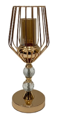 Candelabro Fanal Bagdad Gold 34cm