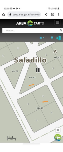 Vendo Lote Grande En Un Pueblito Rural, Saladillo