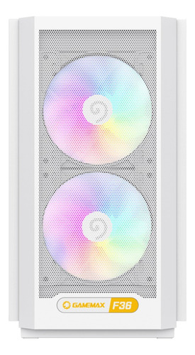 Gabinete Gamemax F36 White C/coolers X3 Argb Venex Color Blanco