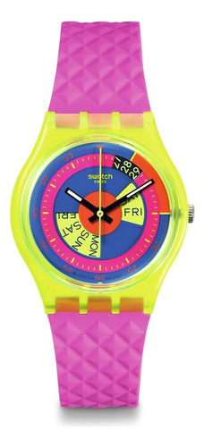 Reloj Swatch  So28j700  Shades Of Neon