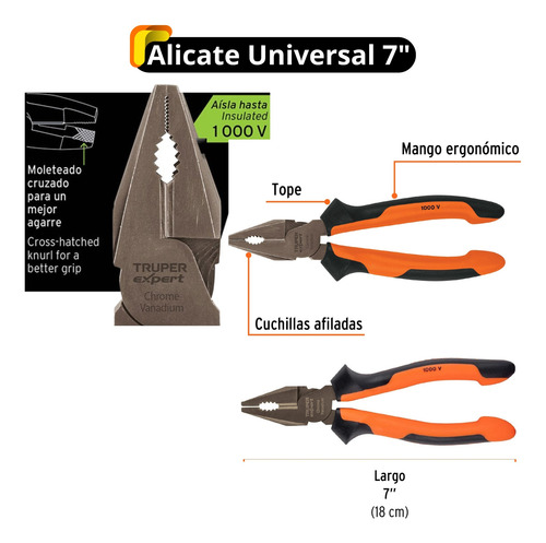 Kit Alicates Dieléctricos 1000v Multímetro Truper