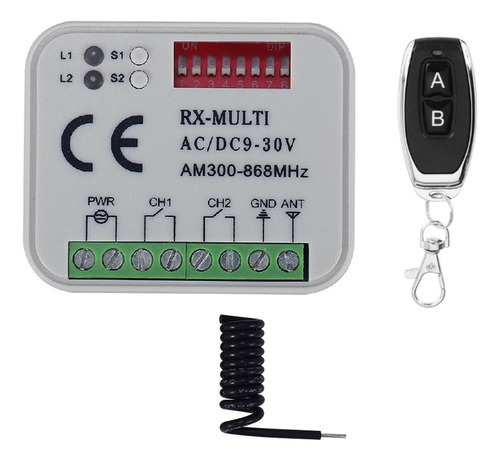 Receptor De Interruptor De Controle Remoto 300-868mhz Recept