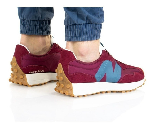 Imagen 7 de 10 de Zapatillas Hombre Original New Balance | Ms 327 He1 - Bordó