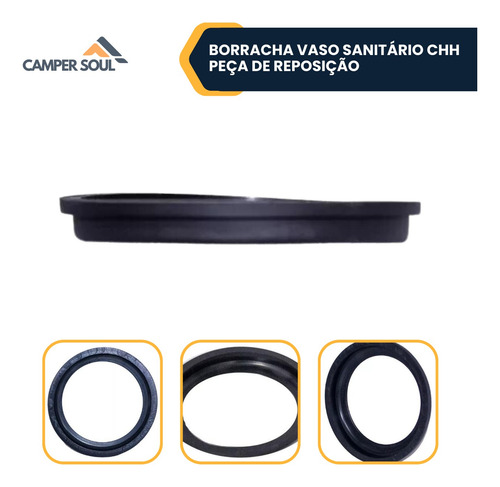 Borracha Vaso Sanitario Chh Peça De Reposição