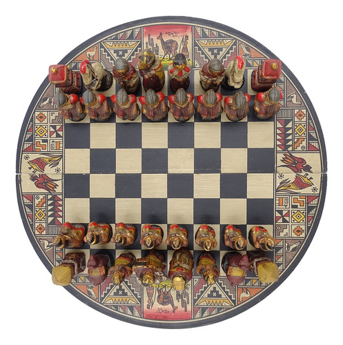 Juego De Ajedrez Artesanal (Usado)
