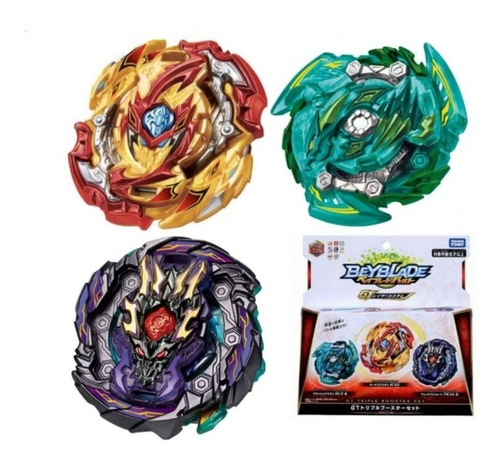 Sets Takara Tomy Beyblade Burst Gt B-149 Gt Triple Booster