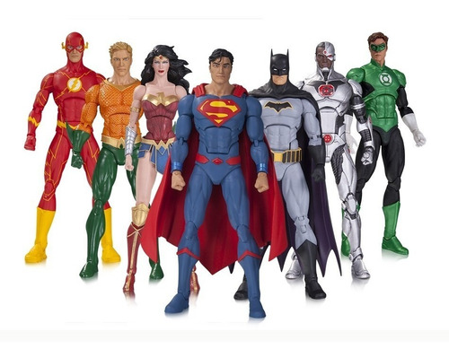 Dc Icons Rebirth Liga De La Justicia Seven Pack