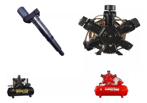 Eixo Virabrequim Compressor De Ar W800/w900 60 Pes 40 Pes