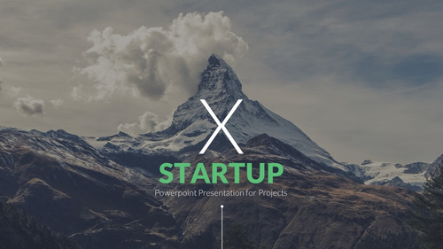 Plantillas De Power Point - Presentacion Startup X