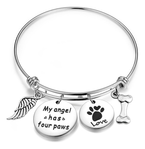 Myospark Pulsera Conmemorativa Para Mascotas Mi Ángel Tiene 