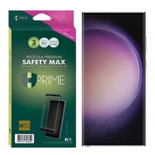 Película Hprime Safety Max Samsung Galaxy S23 Ultra Tela 6.8 Menor preço em Película Hprime Safety Max Samsung Galaxy S23 Ultra Tela 6.8