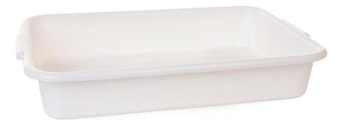 Bandeja De Plástico Retangular Serve Tudo 7 Litros Branca