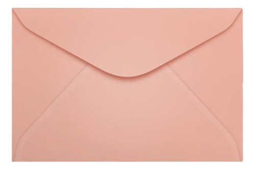 Envelope Visita Liso Color Plus Colorido 72x108mm Kit C/10un Cor Rosa Claro / Fidji