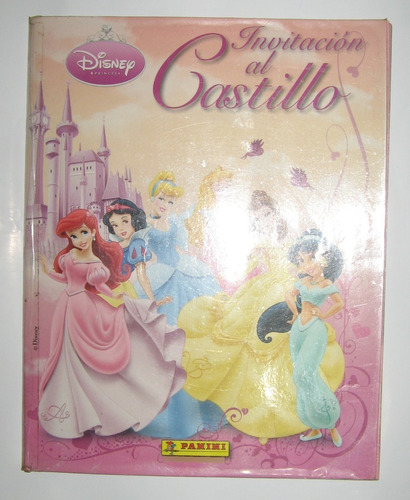 Album Princesas Disney Invitacion Al Castillo Panini