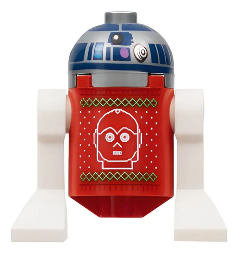 Lego Minfigura Star Wars Astromecánico Droide, R2-d2