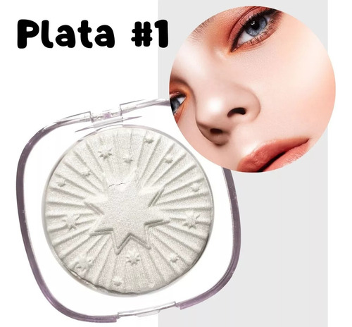 Iluminador Glitter Rostro Contorno Highlight Make Up