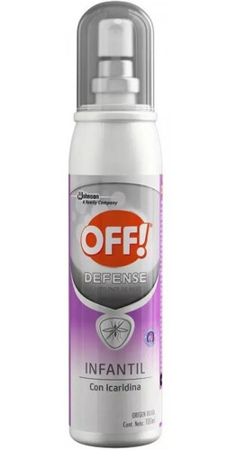 Off Defense Infantil  Repelente Spray 100 -bebés Y Niños