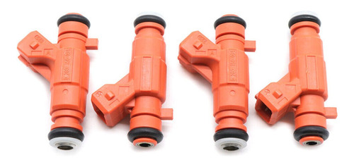 4 Inyectores De Combustible Para Peugeot 206 1.6l 1998-2009