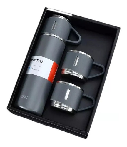 Set Termo Vaso Termico Portátil Vasos Termicos Cafe + Tazas