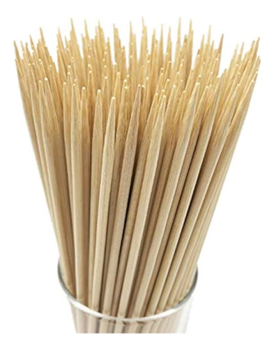 Hopelf Pinchos De Bambu Natural Para Aperitivo Coctel Kabo