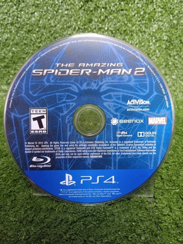 Juego The Amazing Spiderman 2 Para Ps4 Original (Usado)
