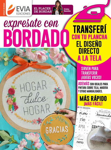 Bordado Diseños Infantiles -delicadas Puntadas -5 Revistas