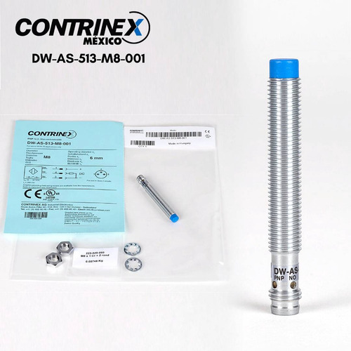 Sensor Inductivo Dw-as-513-m8-001 Pnp M8 3-pin Io-link 6mm