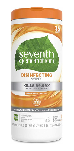 Seventh Generation Toallitas Desinfectantes Para Múltiples.