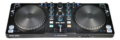 Controlador DJ Tecshow DMC-200 negro de 2 canales