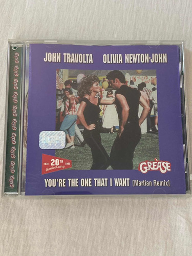Travolta/newton-john / Youre The One That I Want Cd Maxi (Usado)