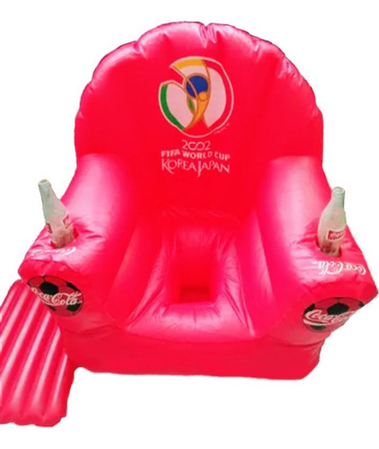 Sillon Inflable Coca Cola Mundial Corea Japon 2002 (Usado)