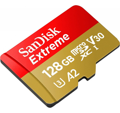 Memoria Micro Sd Sandisk Extreme A2 128gb Sdxc C10 4k Gopro