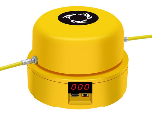 Máquina Inteligente Contagem P/ Corda De Pular Recarregável Cor Amarelo