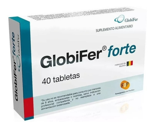 Globifer Forte X 40 Tabletas (hierro)