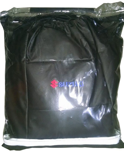 Imagen 5 de 7 de Funda Cubre Asiento Cuero Suzuki Fun ( Cabeza Delant Incor )
