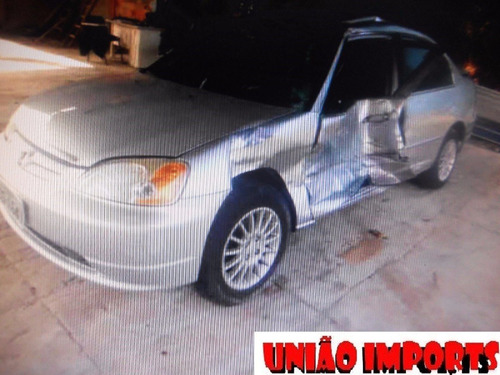 Sucata Honda Civic Lx 1.7 16v 2003 Retirada De Peças