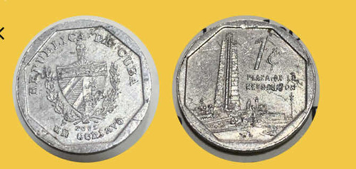 Moneda Cuba 1 Centavo 2002