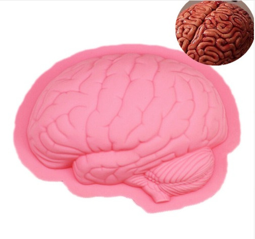 Molde Cerebro. Repostería, Hielos, Chocolate, Jabón, Velas