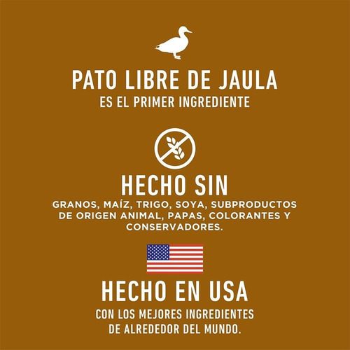 Imagen 5 de 6 de Croquetas Instinct Pato 4.5 Kg Para Gatos