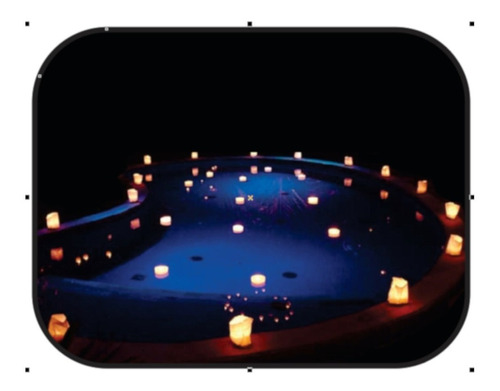 Velas Flutuante Piscina Luminária Kit 20 Unidades Casamento