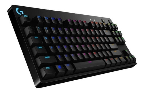 Imagen 2 de 4 de Teclado Gamer Logitech G Pro X - Gx Blue Clicky Inglés Us