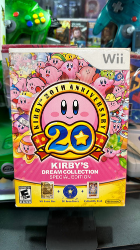 Kirby 20th Anniversary Nintendo Wii Completo (Reacondicionado)